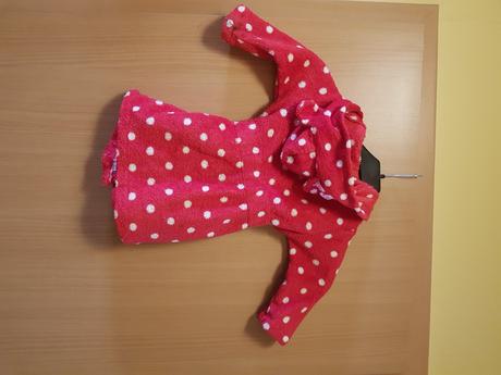 Fleesový župan značky baby, vel. 9-12 měsíců., 74