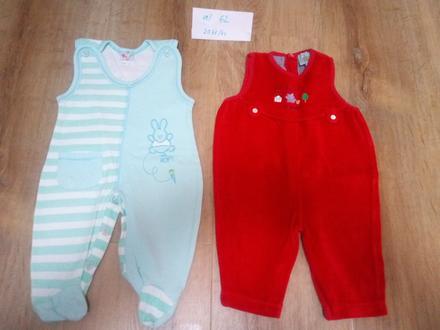 2 x dupačky, baby bear, kay, vel 62, 62