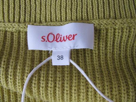 Dámská pletená vesta, volnější styl s.oliver, s.oliver,38