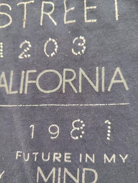 Modré tričko guess, velikost m, guess,m