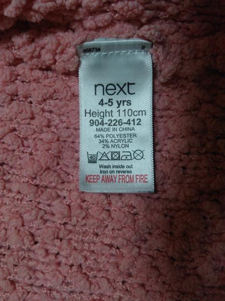 5 x mikina / svetr, vel 110/116, next, george, ..., next,110