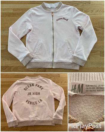 Mikina na zip h&m vel. 146/152, h&m,146