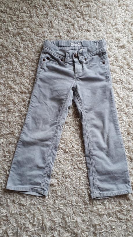 Manžestrové kalhoty s regulací pasu, 104