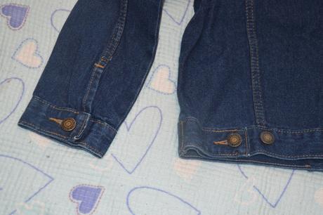 116 džínová bavlněná bunda, 116