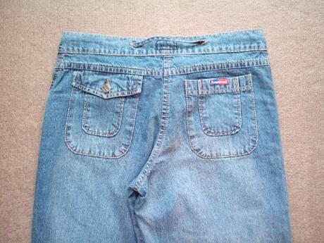 Dámské/dívčí modré rifle, william & delvin,m