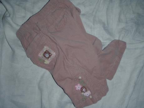 Trio krásných manžestrových kousků pro holčičku, next,68