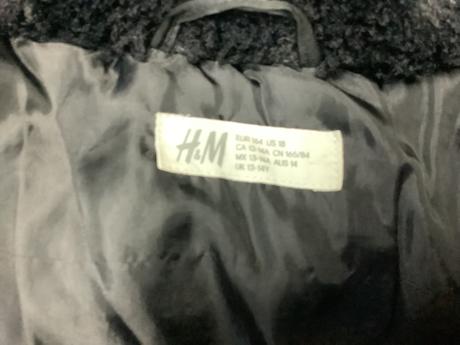 Zimní kabát h&m, h&m,164