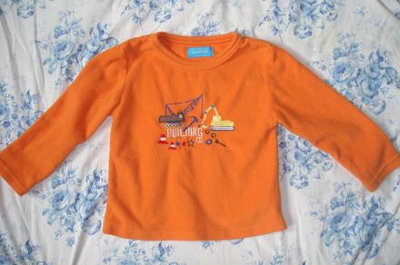 Fleecová mikinka, primark,104