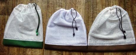 Pytlíky dárkové, na potraviny či skladování 3 ks,