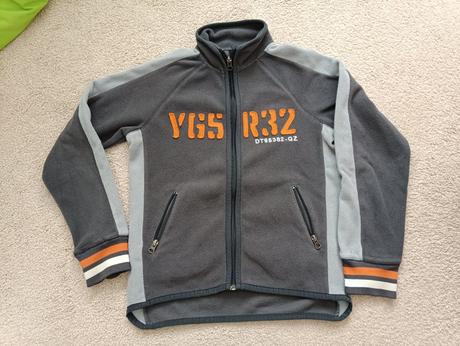 Fleecová mikina, h&m,152