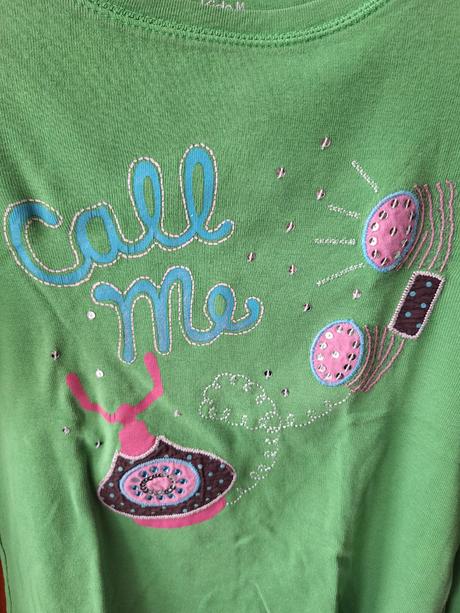 Tričko dlouhý rukáv telefon vel. 134, gap,134