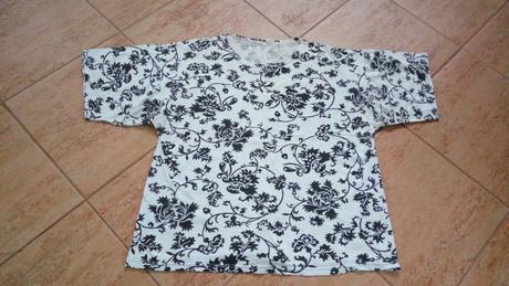 Tričko květinové, vel. l, l