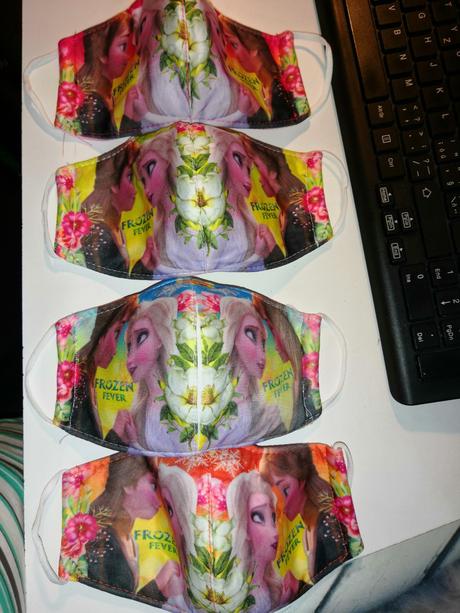 Rouška frozen ledové království elsa anna, 