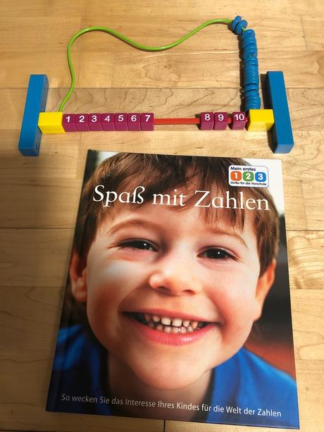 Německa kniha - moje první 123 - pro předškoláky, 