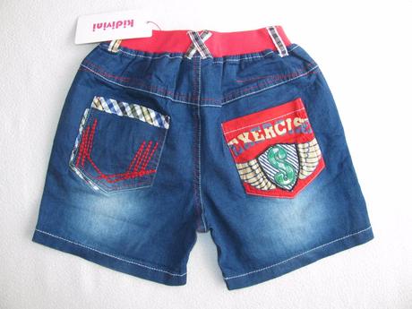 Elastické džínové kraťasy, 122