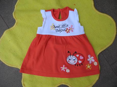 Šaty s beruškou, george,50