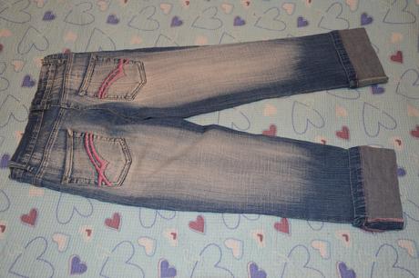 146 152 elastické kratší džíny 7/8, 152