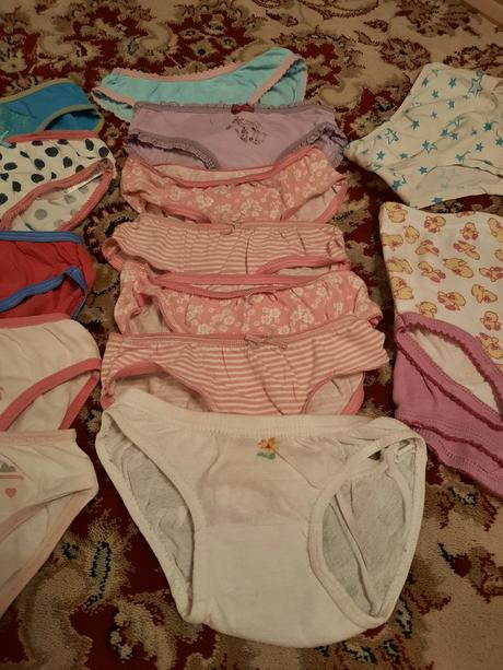 22x dívčí kalhotky, primark,86