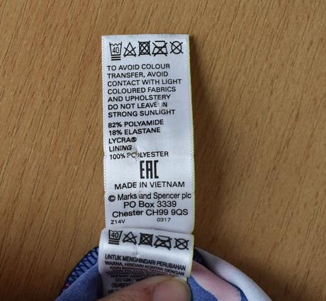 Plavky vel. 3 - 6 m, marks & spencer,68