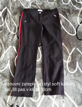 Kvalitní kalhoty 38, gerry weber,m