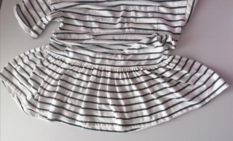 Pruhované šaty - tunika vel 140, next,140