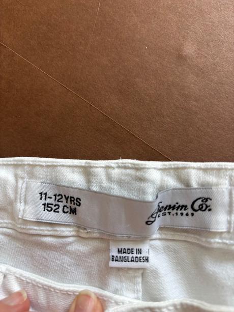 Krásné kraťasy s krajkou - v.11/12 let, denim co,152