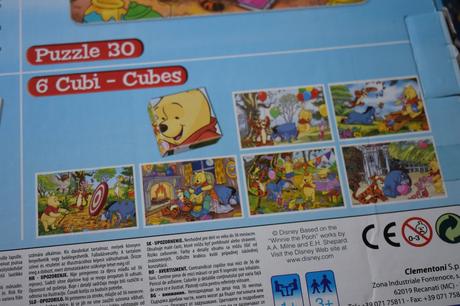 Soubor her clementoni medvídek pooh 3+,