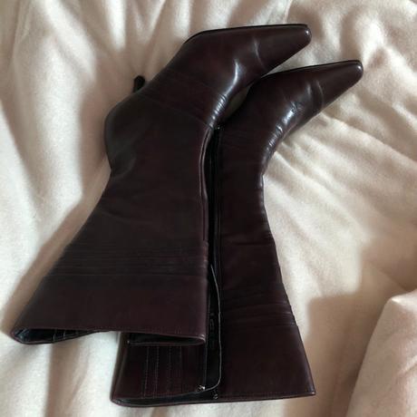 Bordo-vinove kozene kozacky 36, 36