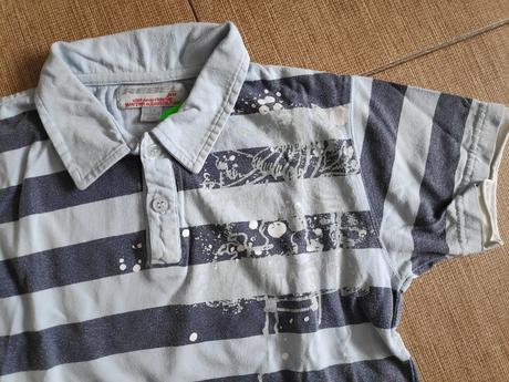 Tričko s límečkem vel.116, rebel,116