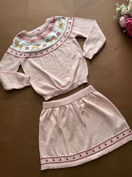 Sváteční vánoční komplet - v.7/8 let, 128