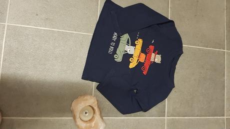 Chlapecké triko s dlouhým rukávem baby club 80, baby club,80