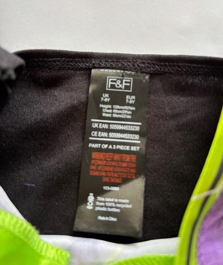 An9/ kostým roztleskávačky/zombie - v.7/8 let, 