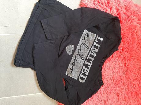 Dívčí triko s dlouhým rukávem primark 128, primark,128