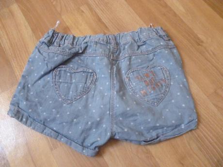 Puntíkat kratasy vel. 2-3 baby, 98