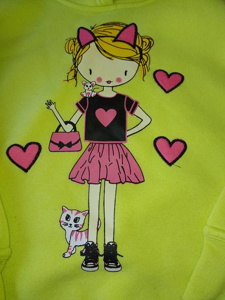 Mikina s holčičkou vel. 116, kiki&koko,116