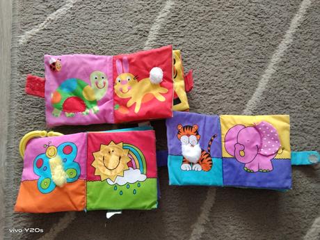 Látkové knížky pro miminka, 