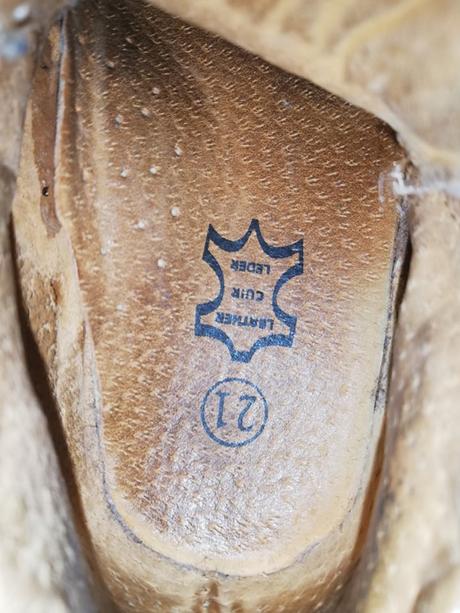 Kožené botičky vel.21, 21