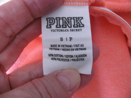 Dámské korálové šortky victoria's secret pink, victoria's secret,s