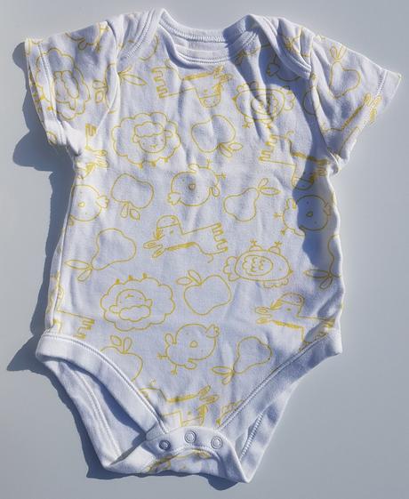 C312	dívčí body s krátkým rukávem zvířátka vel. 80, f&f,80