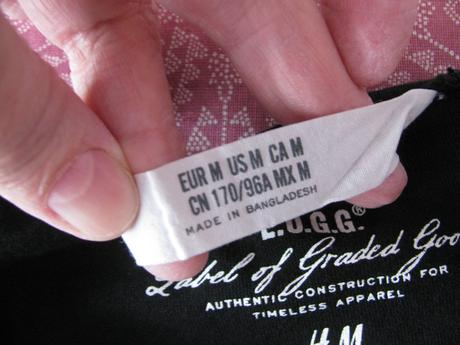 Bavlněné černé tričko, dámské, dívčí h&m, h&m,m