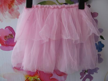 Růžová tylová sukně pineapple, 116