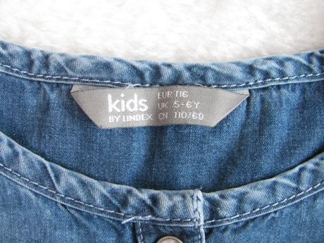 Tunika z tenké letní džínoviny - lindex, lindex,116