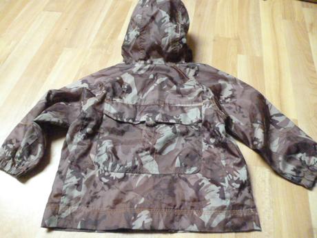 Maskáčová bunda do taštičky vel. 3 roky, 98