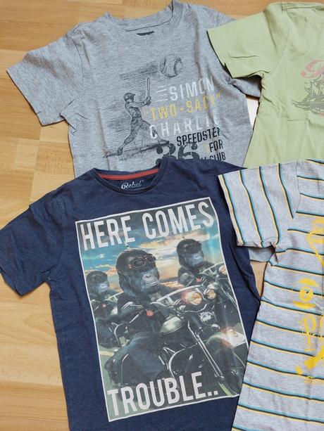 Trička 4 ks, cherokee,140