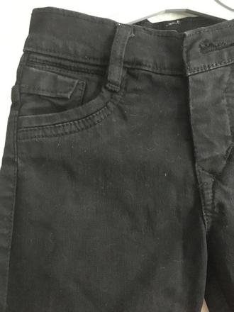 Vel. 116 černé skinny, 116