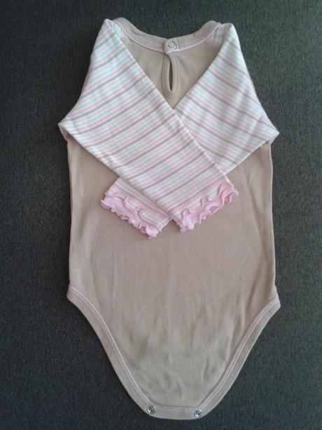Body scamp ozdobný dlouhý rukáv dívčí vel. 80, scamp,80