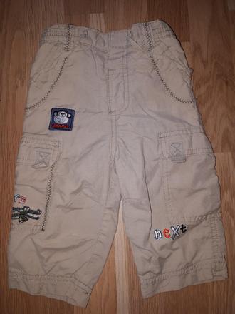 Plátěné kalhoty next vel 74, next,74