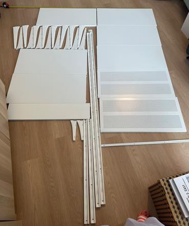 Algot policový systém ikea,