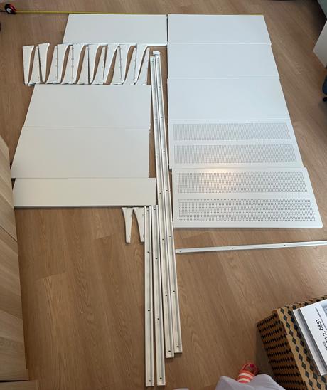 Algot policový systém ikea,