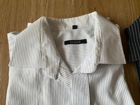 Pánské pruhované košile - 2 ks - vel. xl (43/44), 43